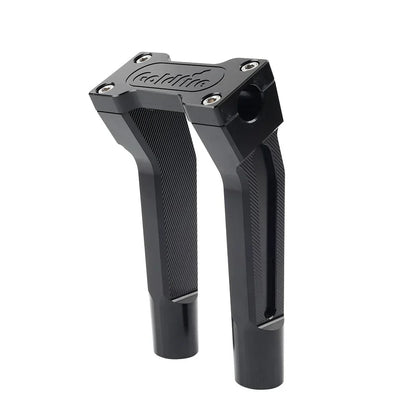 8.46" Black Pullback Handlebar Risers Clamp for Harley