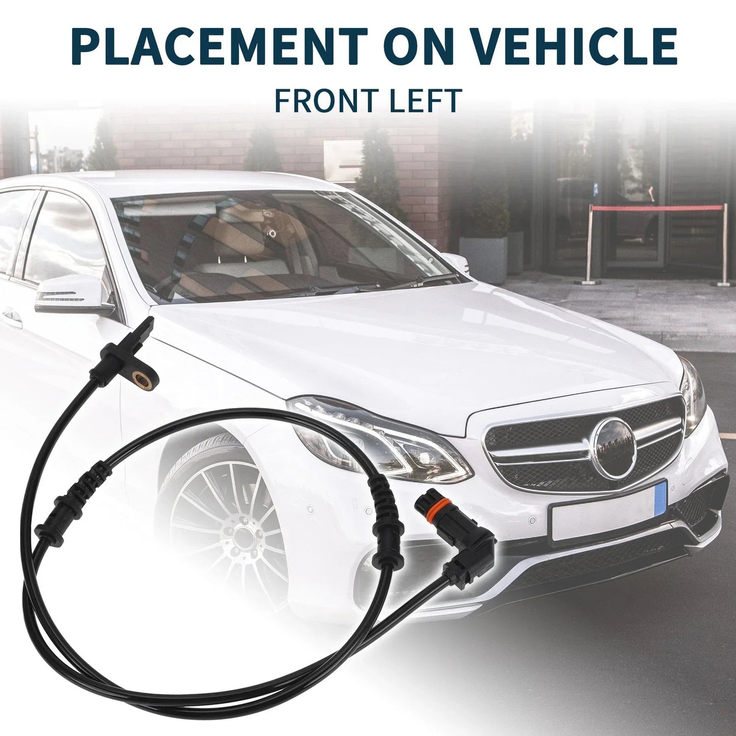 Front Left ABS Wheel Speed Sensor for Mercedes-Benz CLS550 (2015-2018)