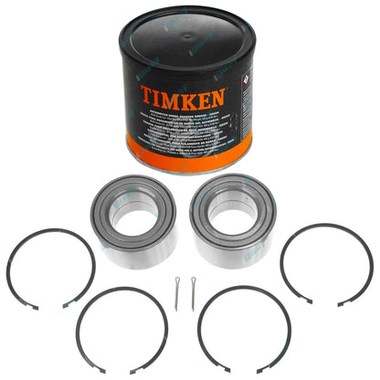 2 x Front Wheel Bearing Kits + Grease for Nissan X-Trail T30 2001~2007