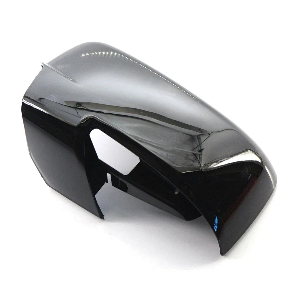 Black Mirror Cover with Turn Signal Cutout for Dodge Ram 1500 (2013-2018)