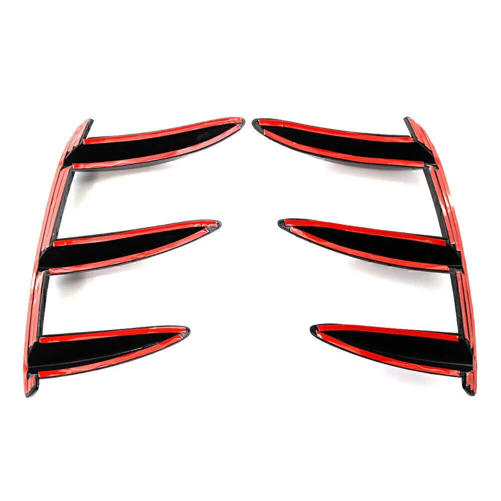 Rear Bumper Splitter Spoiler Air Vent for Mercedes Benz W176 A200 A250 A45 (2012-2018)