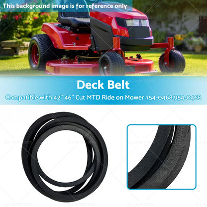 Drive Belt for MTD Ride-On Mower 42" 46" Cut