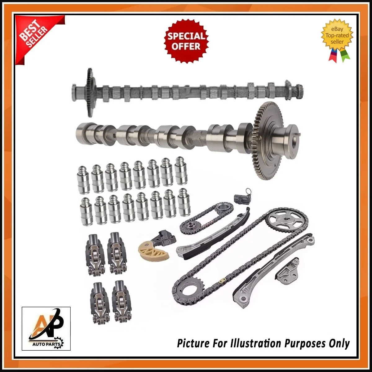 Engine Rebuild Kit with Exhaust Inlet Camshafts for Mazda CX-5 2.2 Diesel (2015–2024)