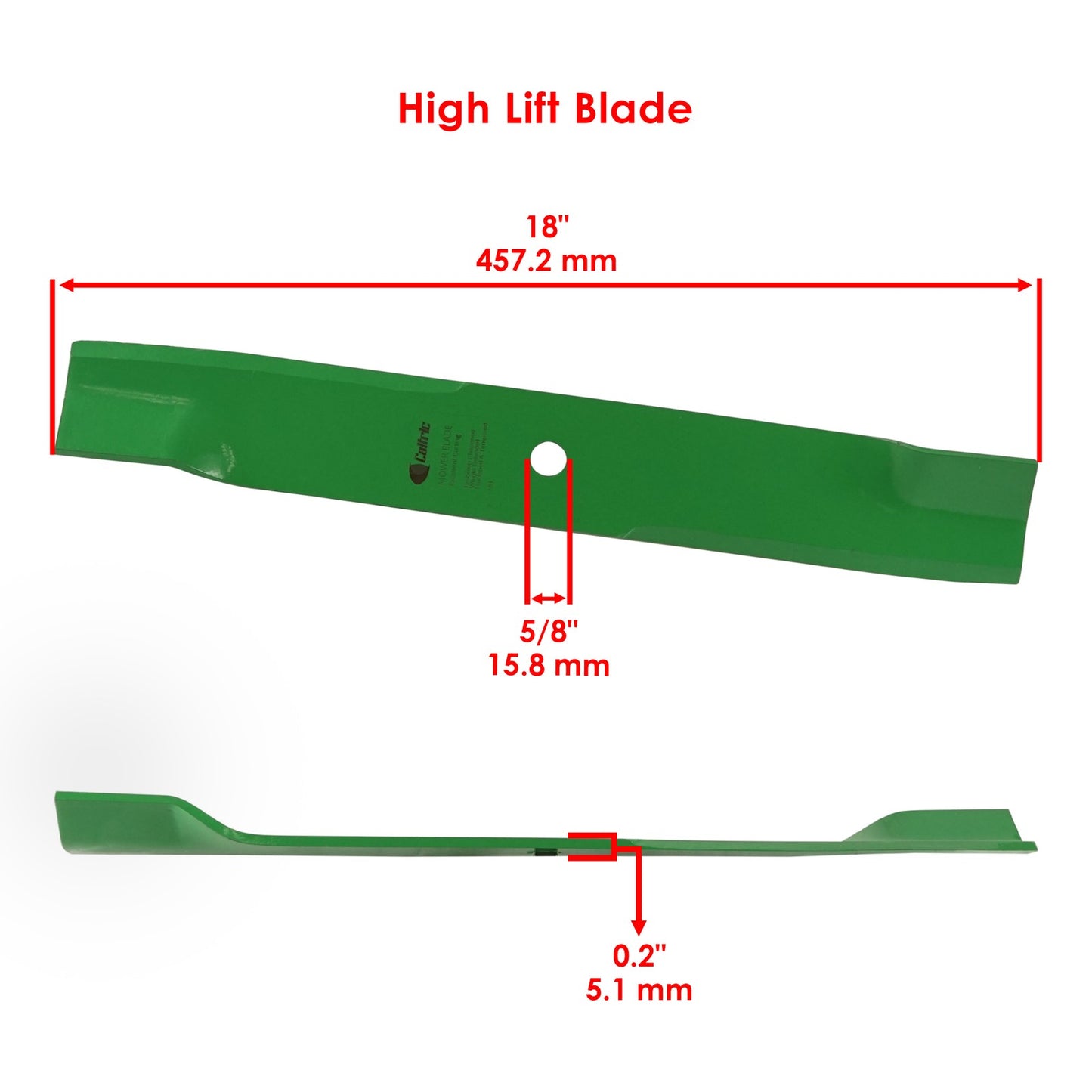 Deck High Lifter Blade Replacement 52 Inch for Exmark (2006–2019)