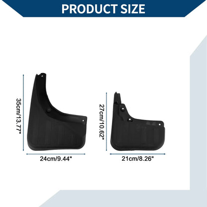 Mud Flaps Splash Guards for Mercedes-Benz GLK300 (2008-2013)