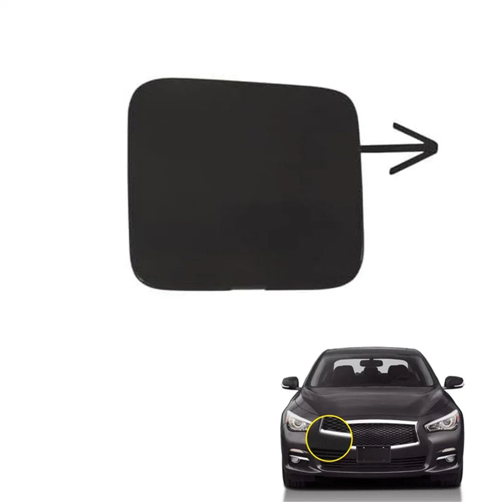 Front Bumper Tow Hook Eye Cover for Infiniti Q50 (2014-2018)