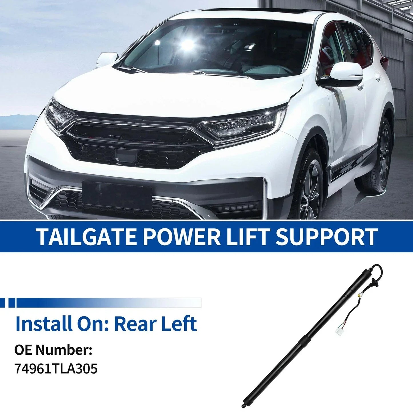 Rear LH Tailgate Power Lift Support for Honda CR-V (2017-2021)