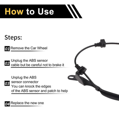 ABS Wheel Speed Sensor for Honda Jade (2015-2020) 1 x Rear Right Sensor