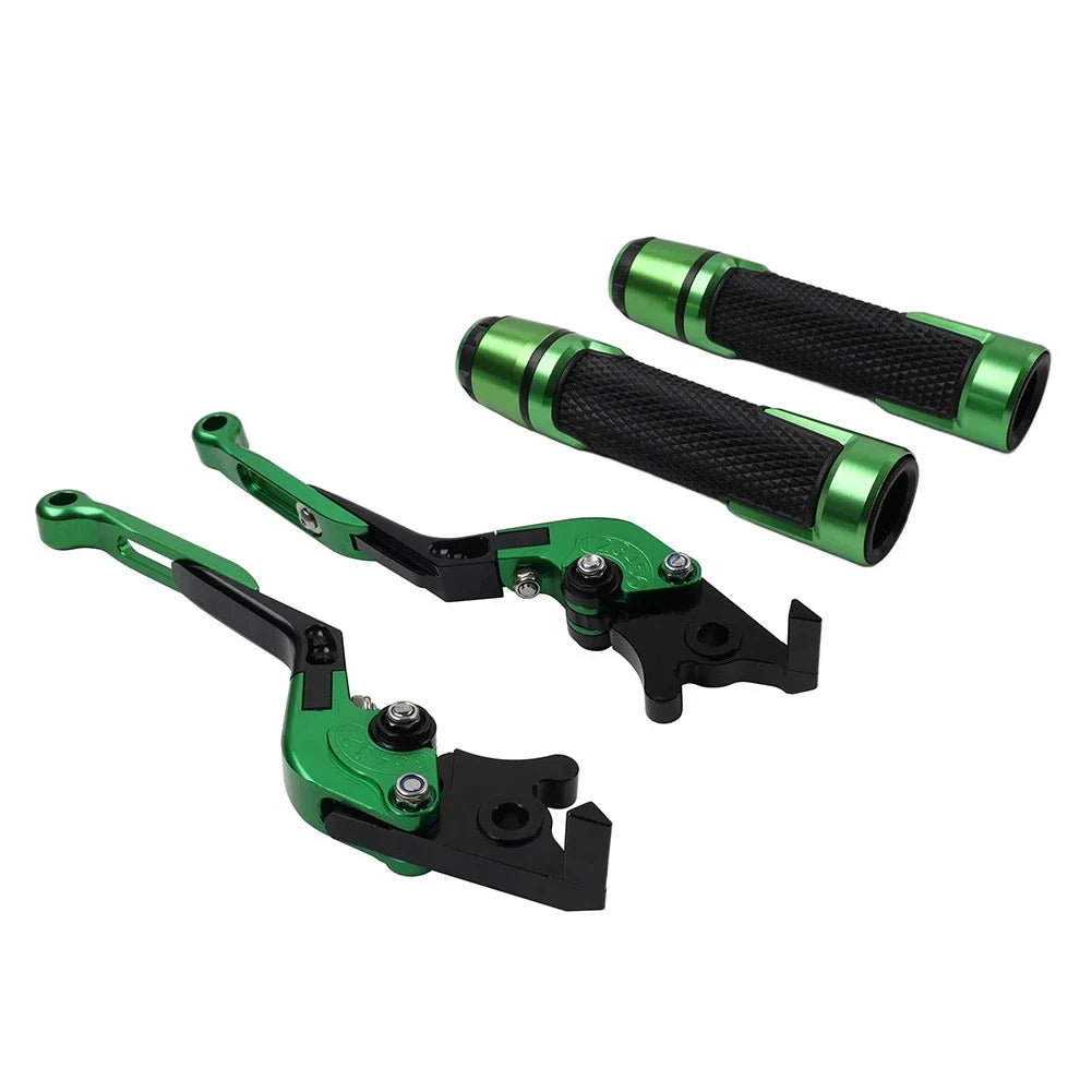 Folding Extendable Brake Clutch Levers & Handlebar Grips for BMW R1200GS (2004-2018)