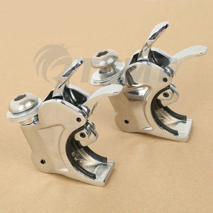 41mm Windshield Clamps for Harley Wide Glide, Softail (1993-2013)
