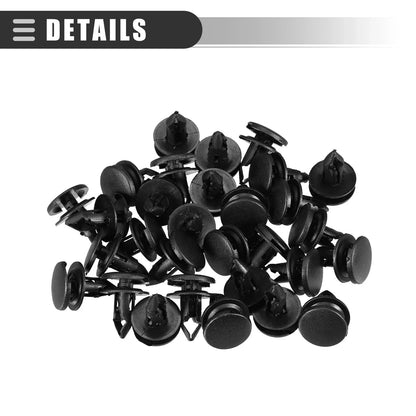 30 x Fender Liner Bumper Cover Push-Type Clips for Honda (No. 90667TC0U01ZA)