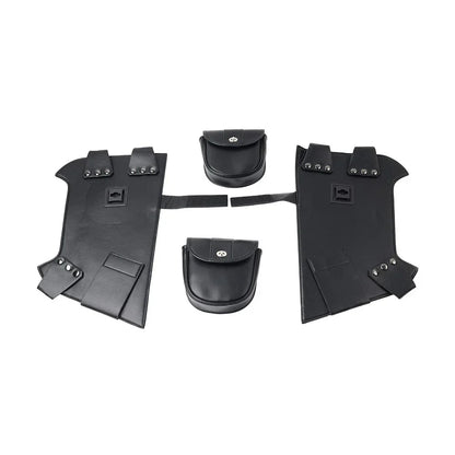 Soft Lowers Chaps Leg Warmers for Harley Electra Glide FLHT FLHS (1997-2009)