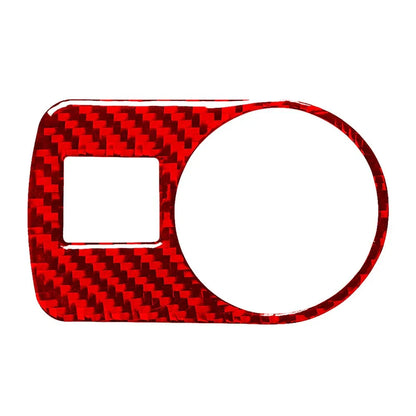 Headlight Switch Panel Cover Trim Carbon Red for Audi TT TTS TTRS (2008-2014)