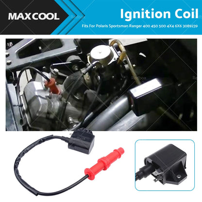 Ignition Coil for Polaris Sportsman Ranger 400 450 500 4X4 6X6 (2004-2014)
