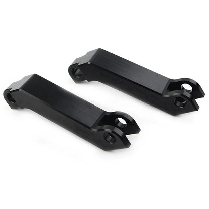 Cut Male Mount Foot Peg Extensions for Harley Sportster, Softail, Road King