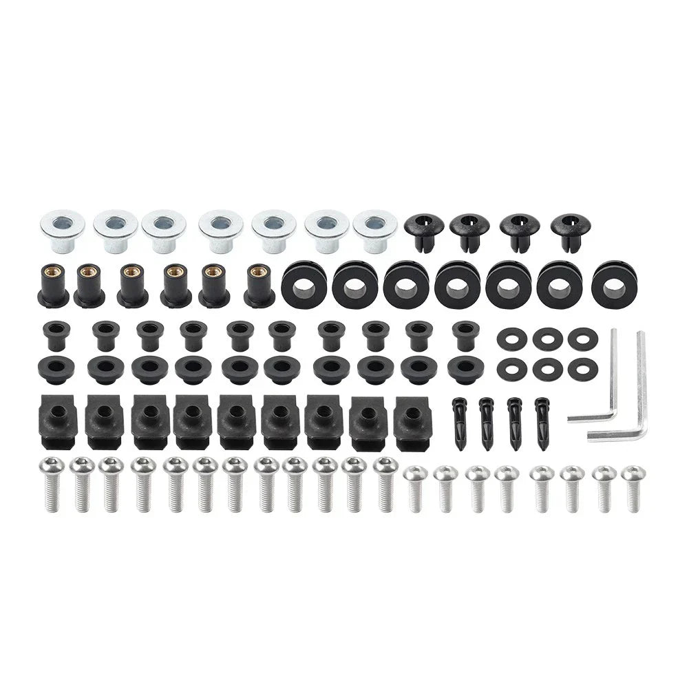 Black Fairing Bolts Kit for Suzuki GSXR1000 (2003-2004)