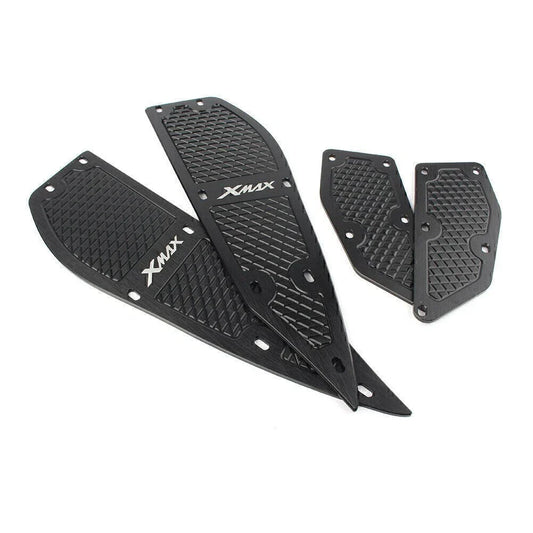 Aluminum Front & Rear Footrests for YAMAHA XMAX250 (2011-2016)