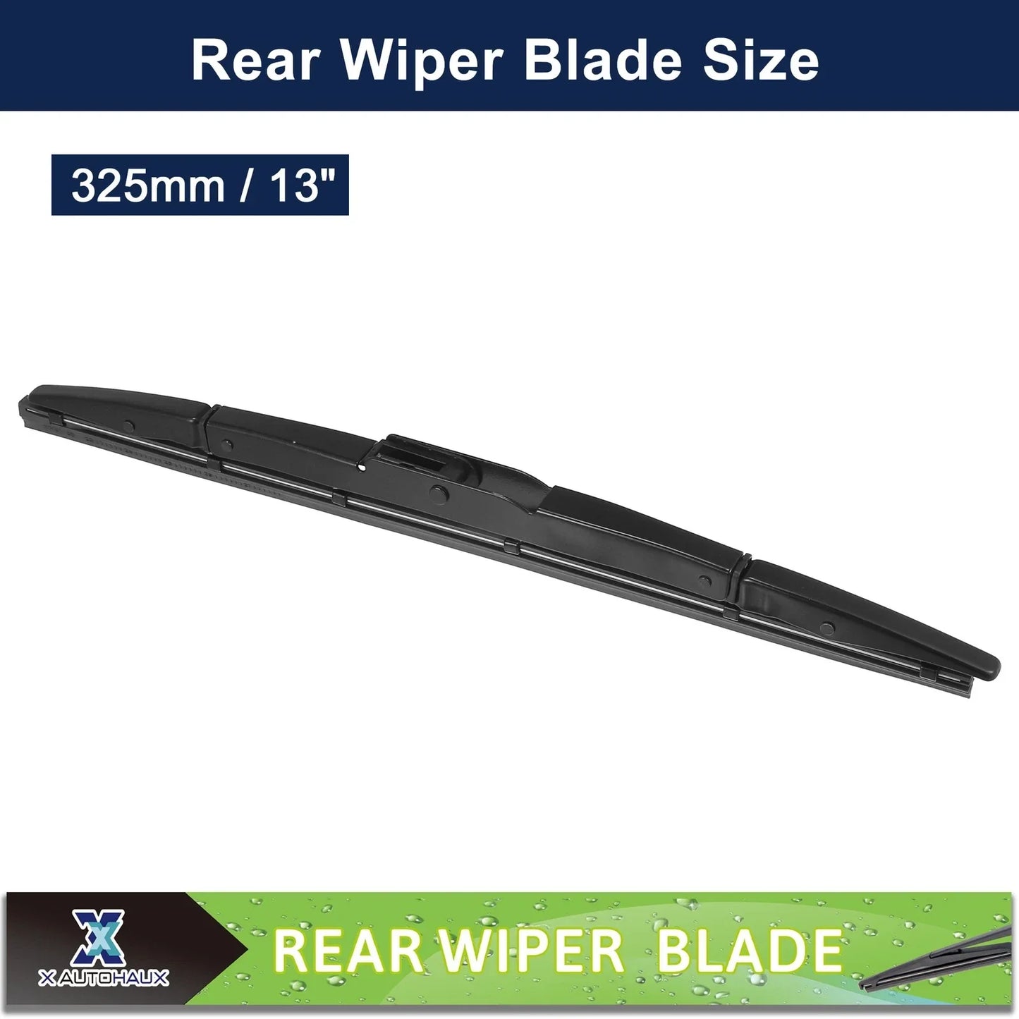 2 x Car Rear Windshield Wiper Blades for Honda CR-V (2012-2016)