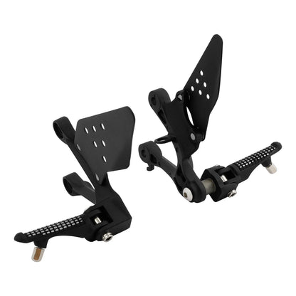 Front Footpegs Peg Footrest Bracket for Kawasaki Ninja ZX6R (2009 - 2018)