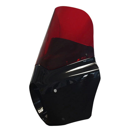 11" Red Headlight Fairing Windshield for Harley Softail Street Bob (2018-2024)
