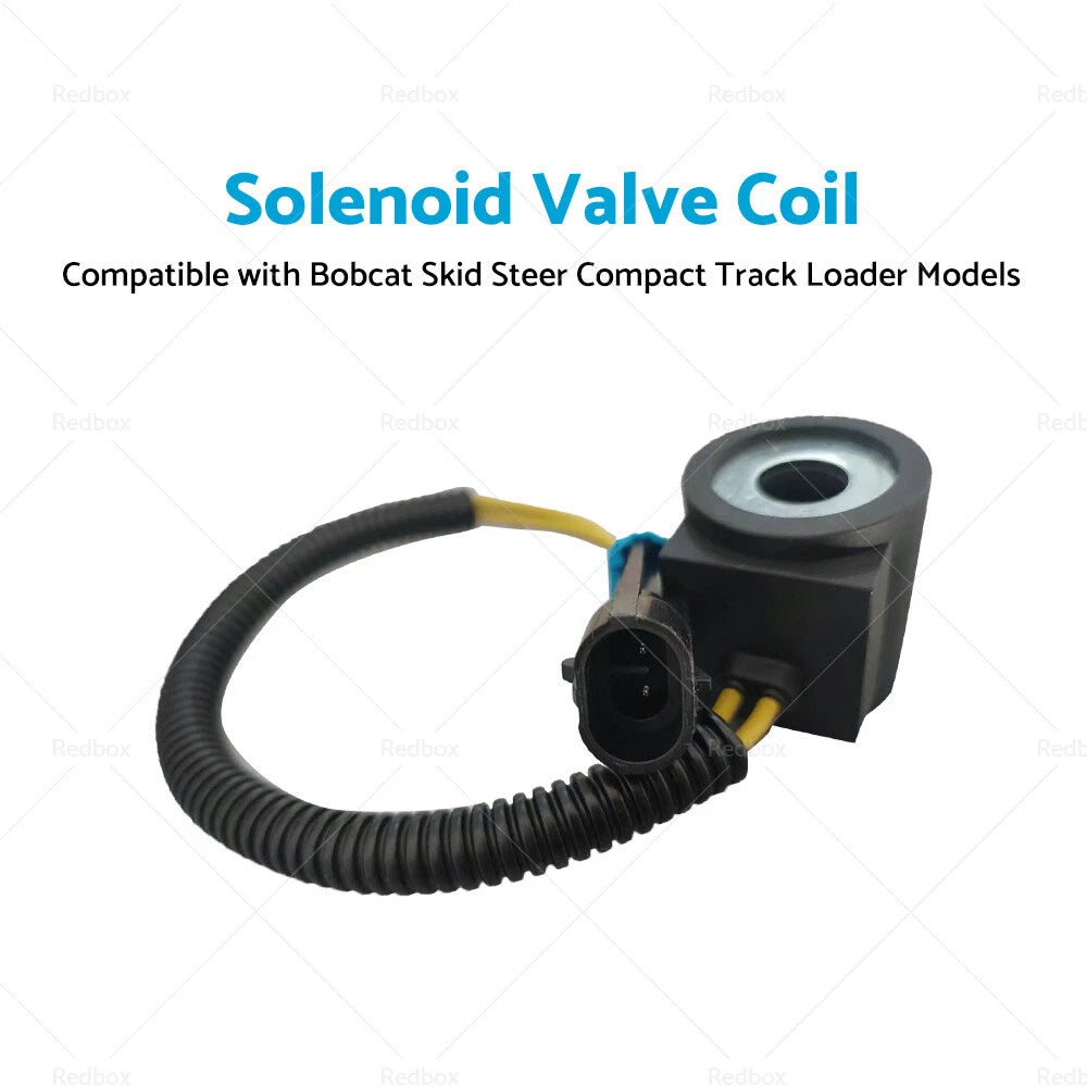 Solenoid Valve Coil for Bobcat 450 463 653 751 753 763 773 863 864