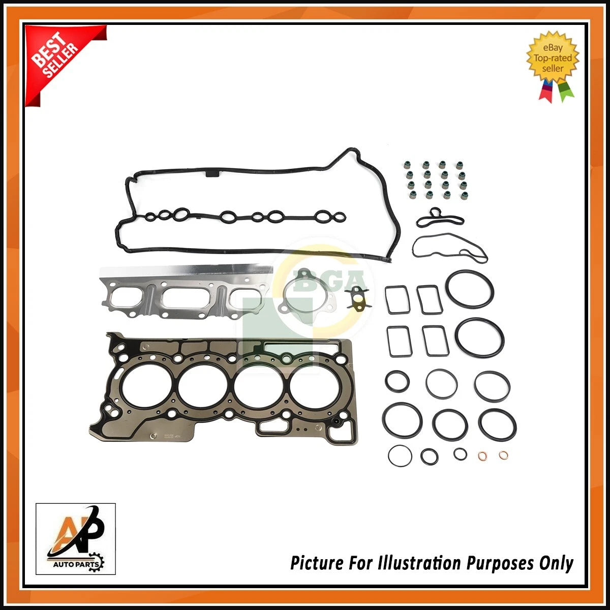 Engine Head Gasket Kit for Mercedes M 200 711 HRA2DDT (2000–2005)