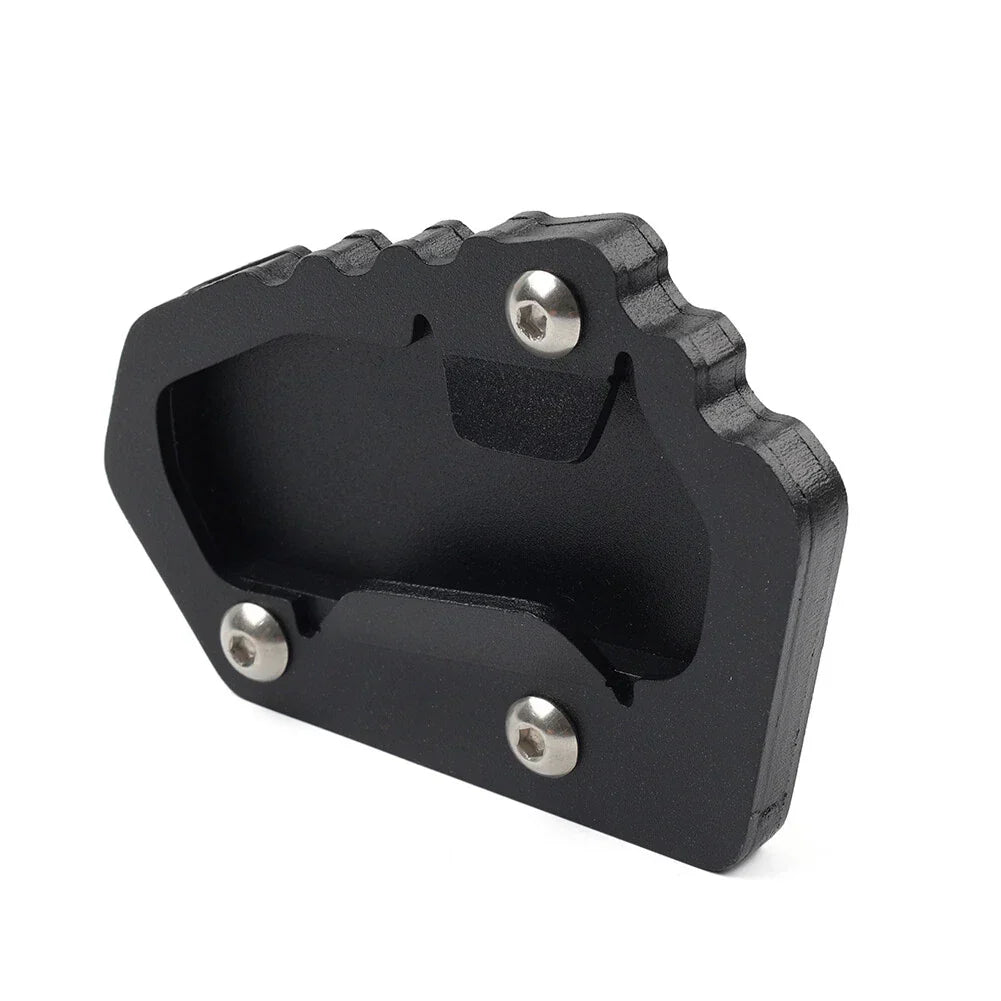 Black Side Stand Enlarge Kickstand Pad for BMW R1300GS (2023-2025)