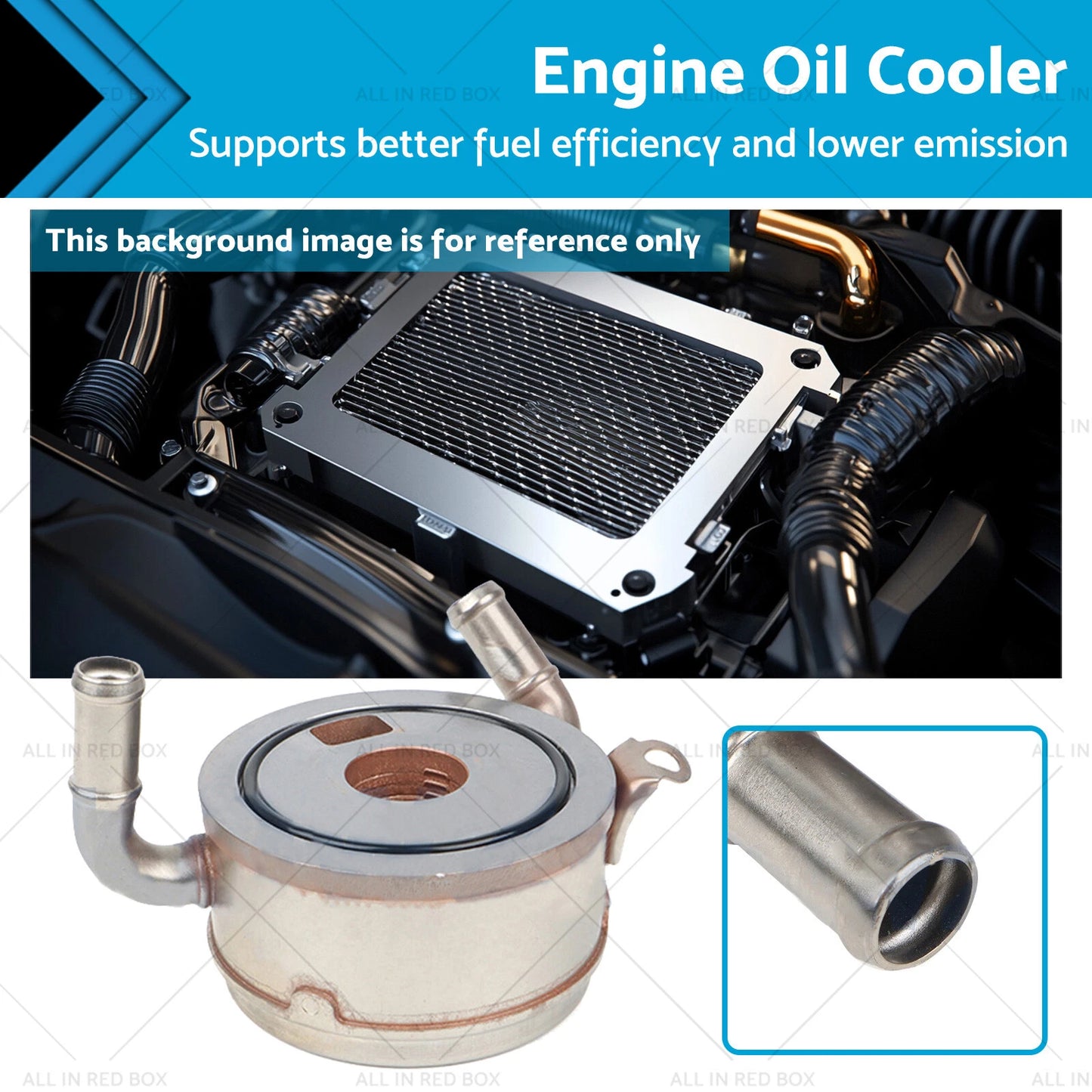 Engine Oil Cooler for Toyota Land Cruiser Prado (2009-2021)