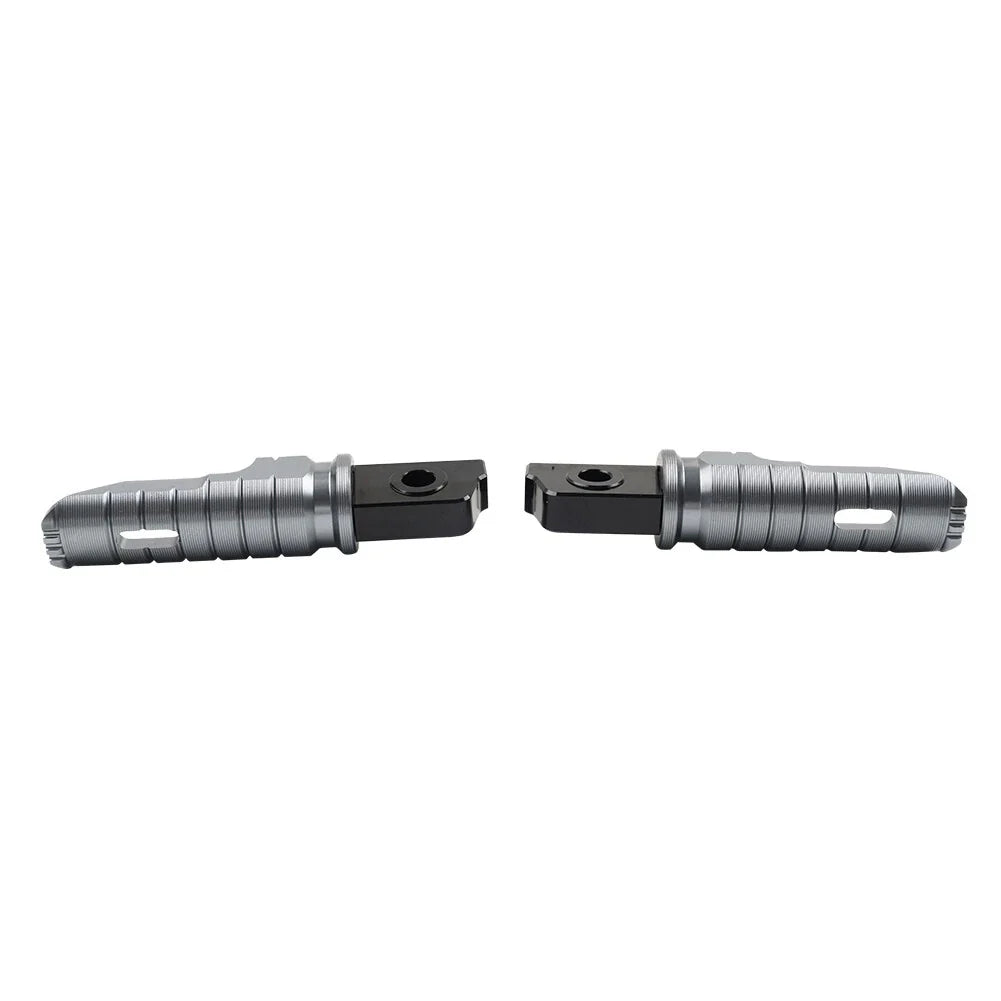 Gray Front Footrest Pegs for Aprilia APR 150 GPR 125 150 250 RS125 Tuono 125
