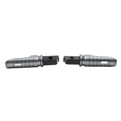 Gray Front Footrest Pegs for Aprilia APR 150 GPR 125 150 250 RS125 Tuono 125