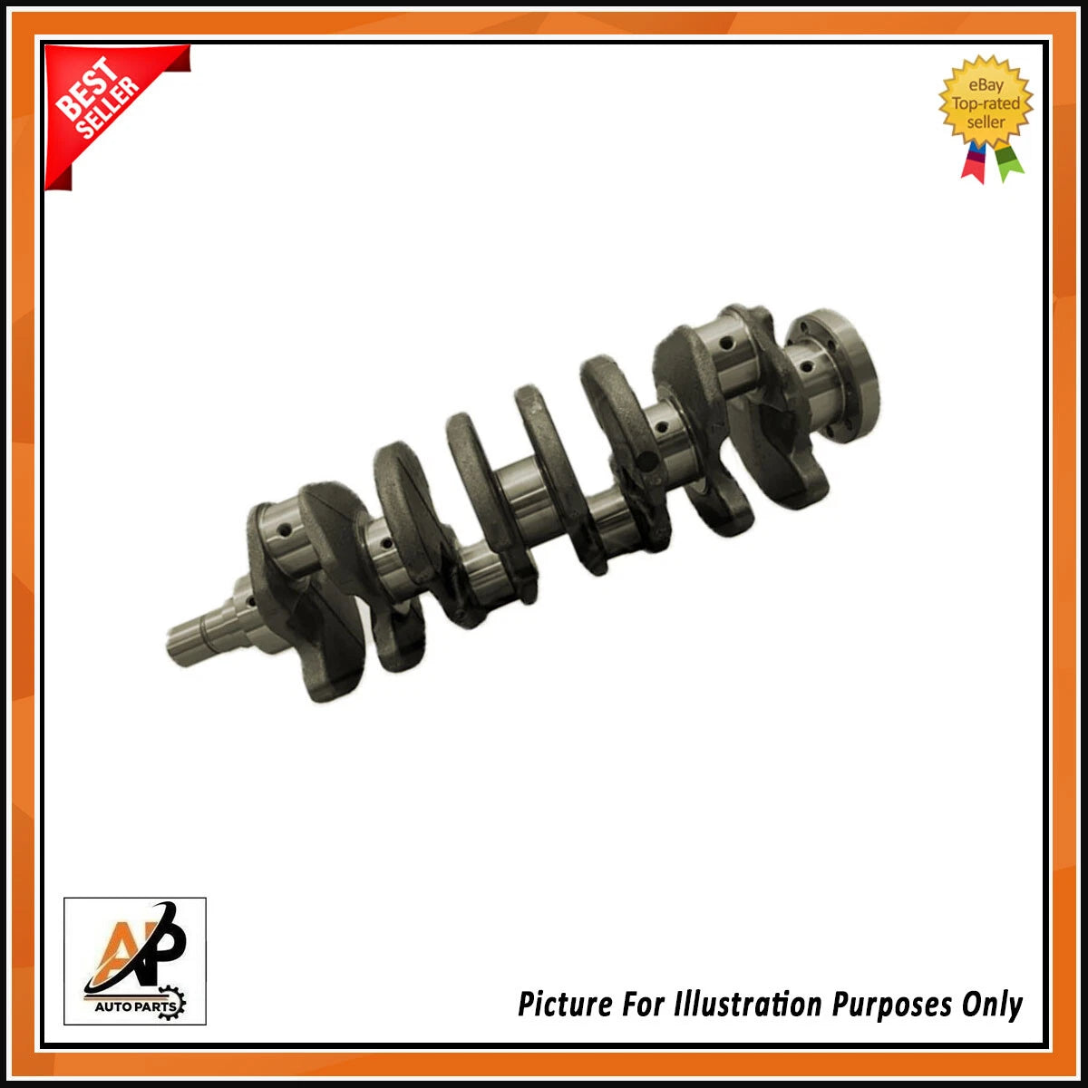 Crankshaft With Bearings Replacement for Hyundai Santa Fe Sonata Tucson (2006–2015)