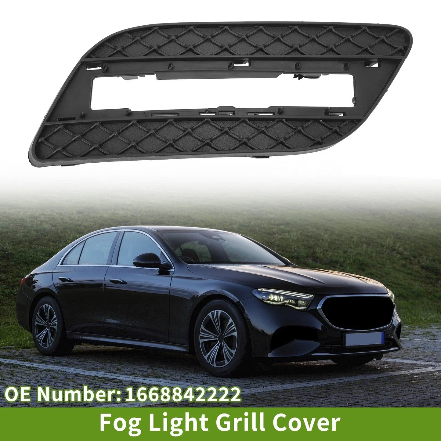 Front Right Fog Light Grill for Mercedes Benz ML550 (2012-2015)