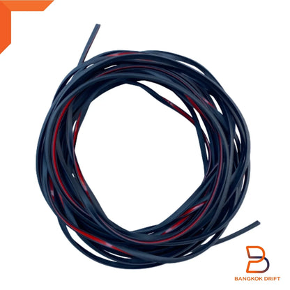 10M Premium T-Shape Rubber Edge Trim Fender Flare Seal 3M Adhesive for Car Truck