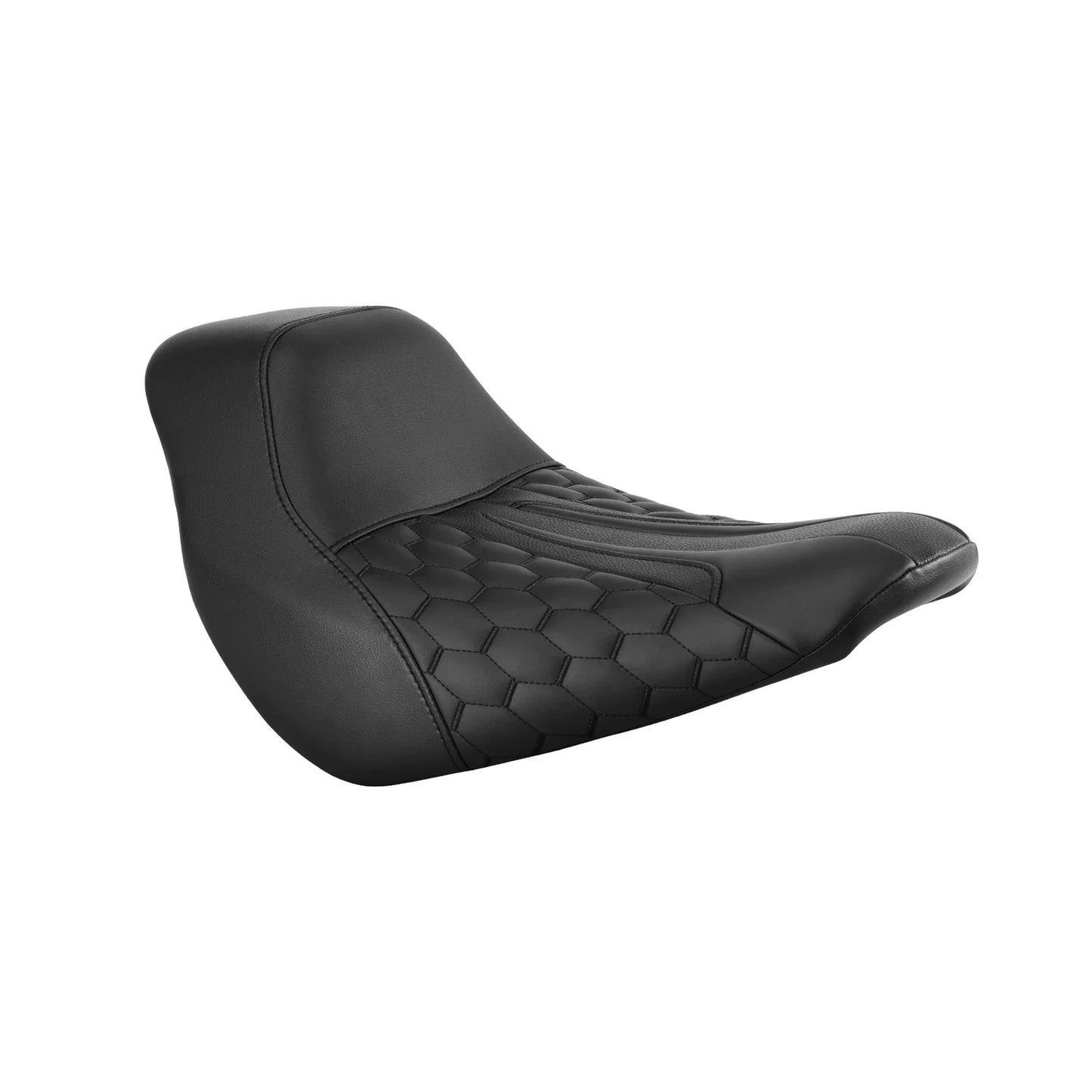 Black Driver Rider Seat for Harley Low Rider S FXLR FXLRS FXLRST (2018-2025)