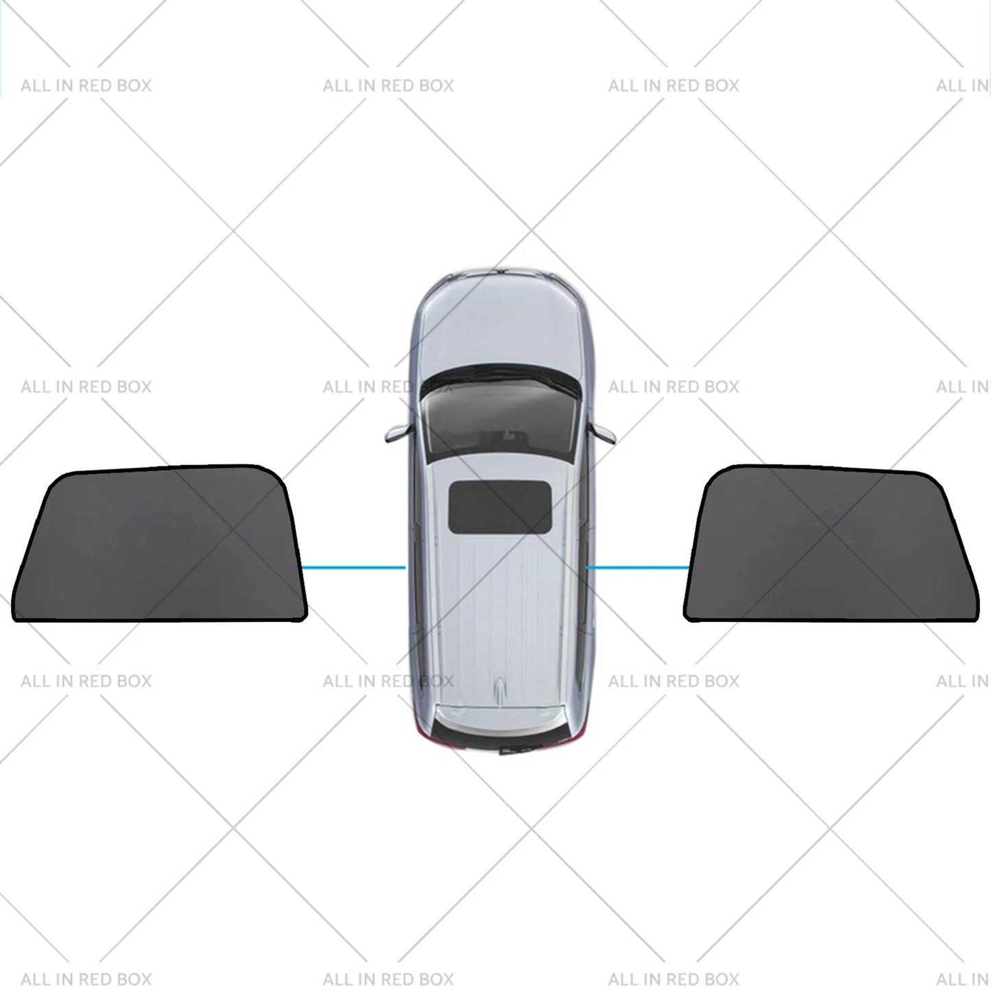 Magnetic Sun Shade Mesh for BMW X5 F95 G05 (2018 - Present)