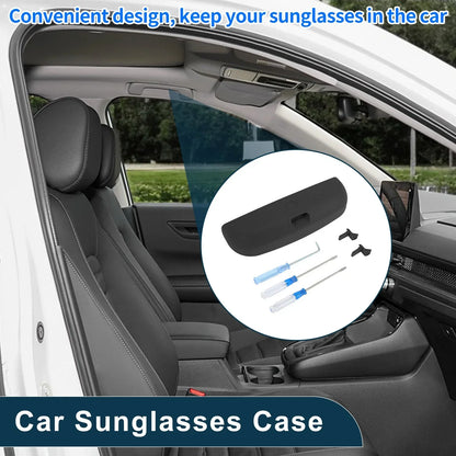 Sunglasses Case for BMW X1 (2010 - 2024) Eyeglasses Holder Storage Box Black