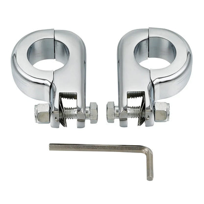 1.25" Highway Foot Pegs Mounts for Harley, Yamaha, Honda