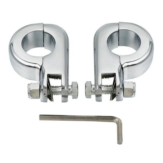 1.25" Highway Foot Pegs Mounts for Harley, Yamaha, Honda