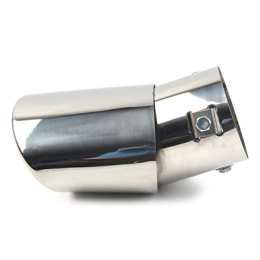 Stainless Steel Chrome Exhaust Pipe Tip for Car - Rear Muffler Accessories