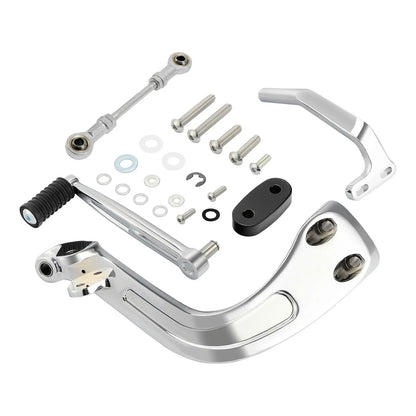 Chrome Mid Control Shift Side Set for Harley Sport Glide, Fat Bob, FXDR (18-25)