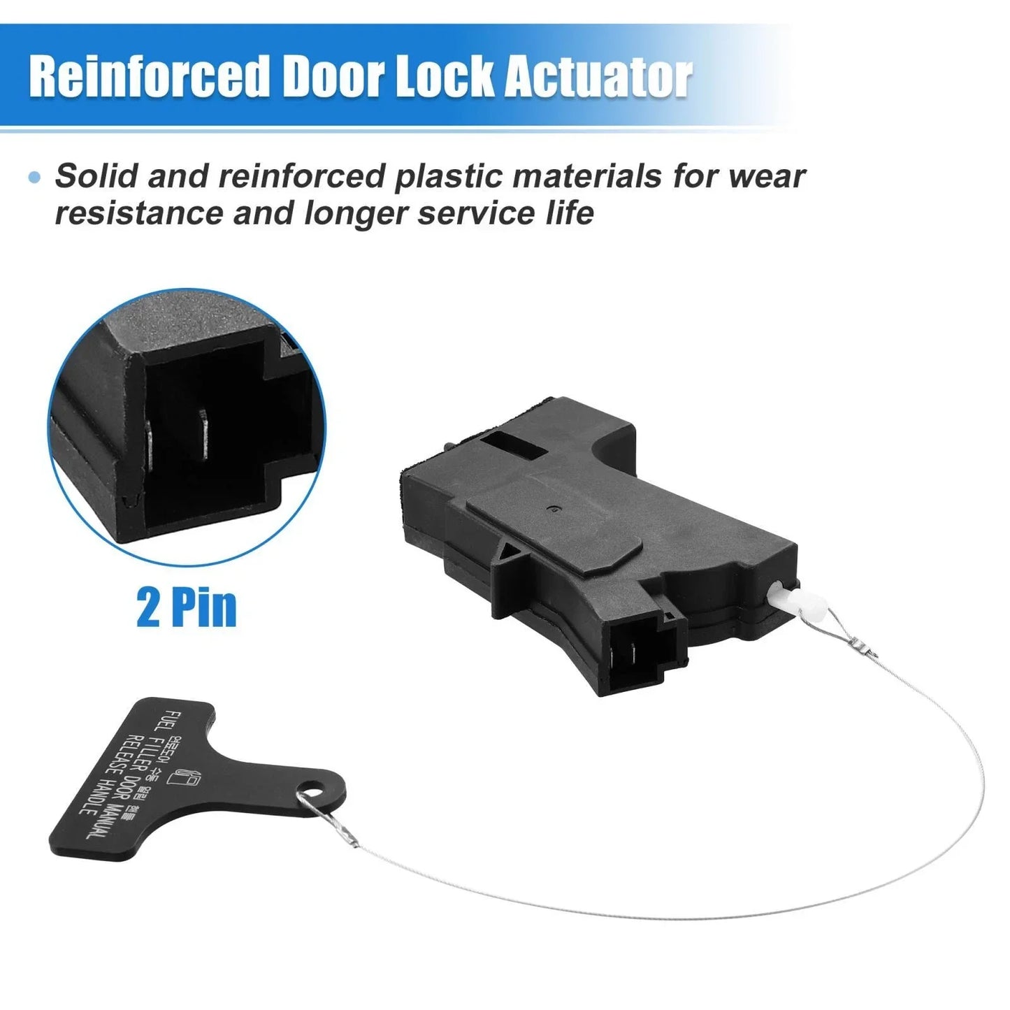 Fuel Door Lock Actuator for Hyundai Sonata Azera & Kia Optima (2011-2015)