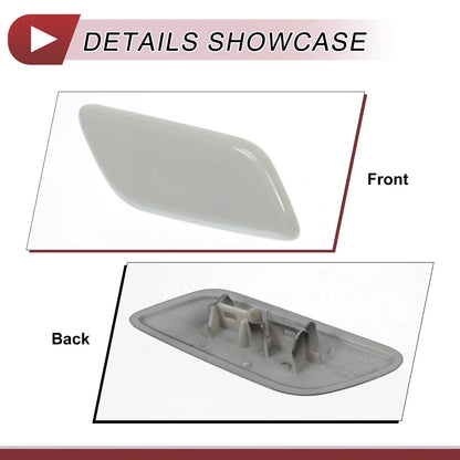 Front Right Washer Nozzle Cover for Lexus LX570 (2013-2015) Unpainted 1 x