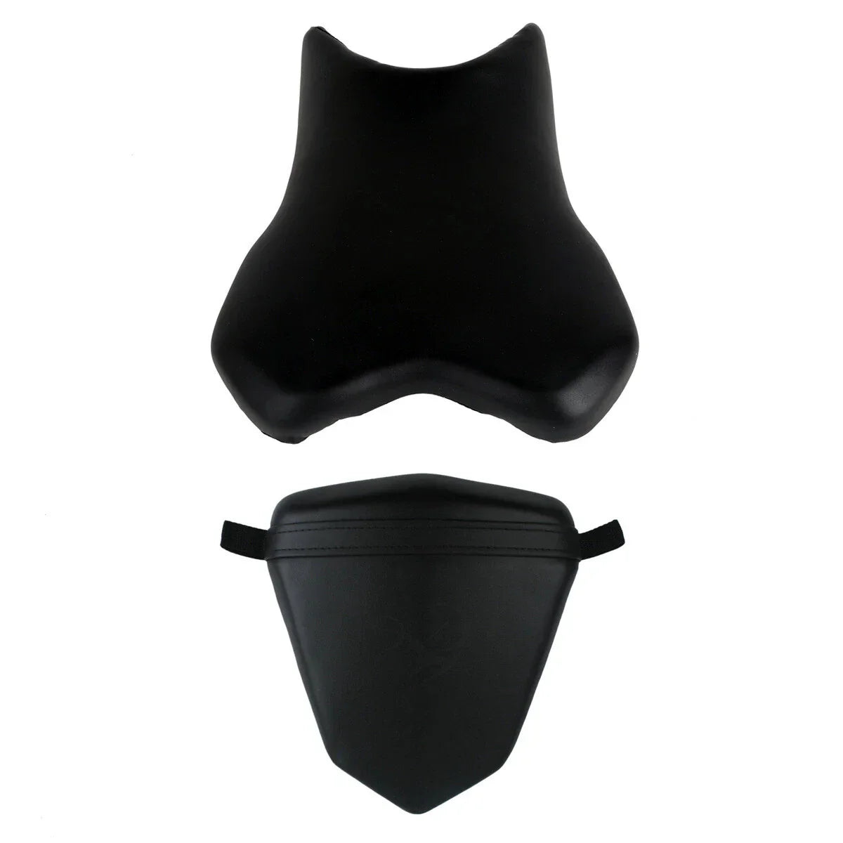 Black Front/Rear Driver/Passenger Seat for Yamaha YZF R6 (2006-2007)
