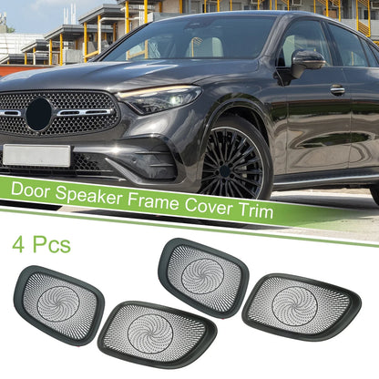 4pcs Speaker Frame Cover Trim for Mercedes Benz GLC (2023)