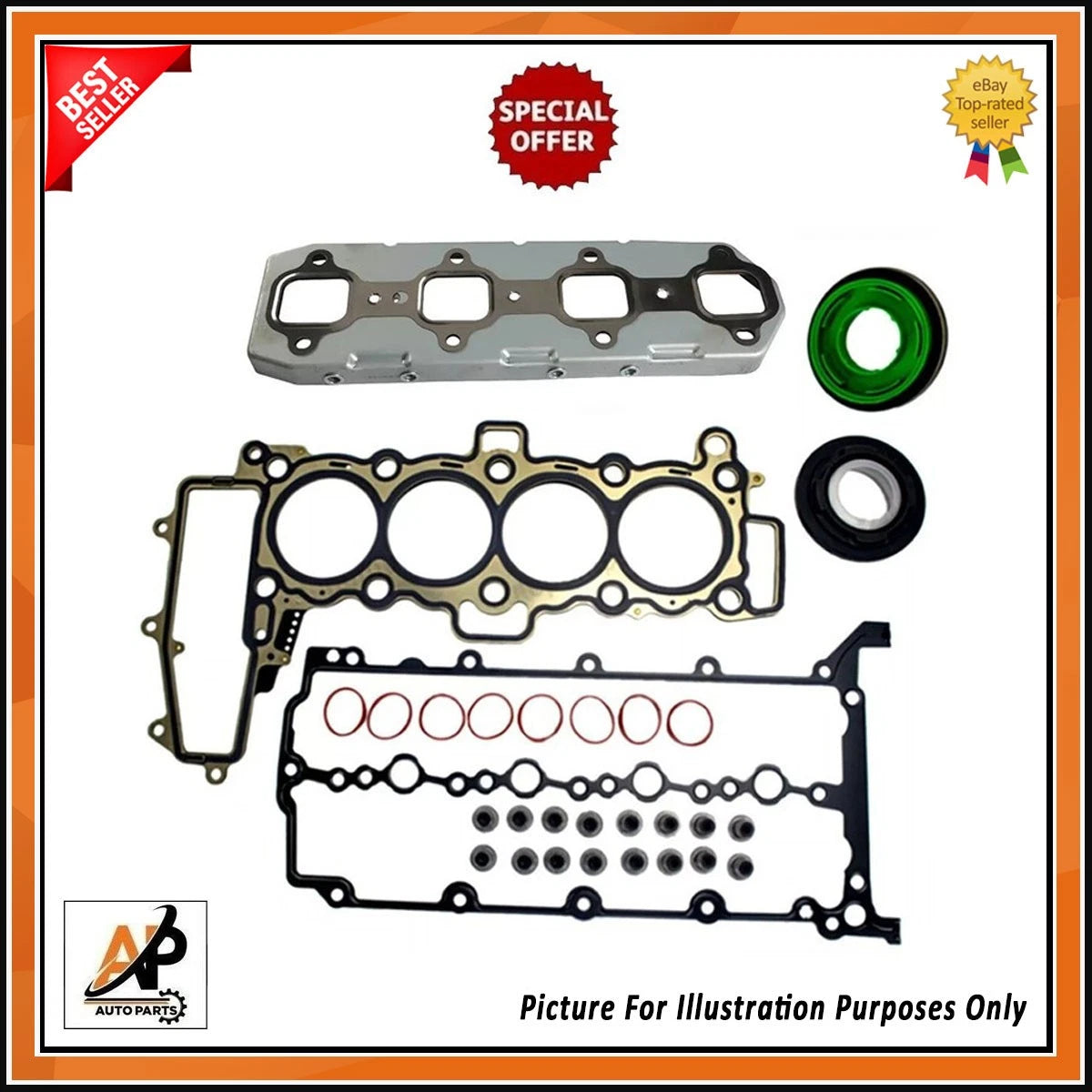 Crankshaft Rebuild Kit for Jaguar Land Rover 2.0 Ingenium (2017–2019)