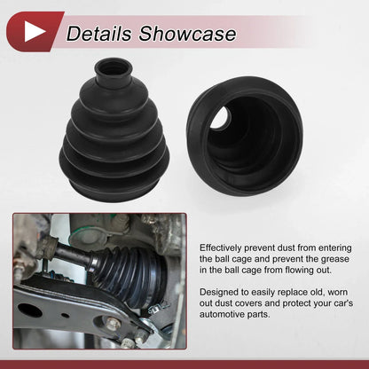 Outer CV Joint Boot Kit w/ Clamps for Mercedes-Benz B-Class (2005-2011)