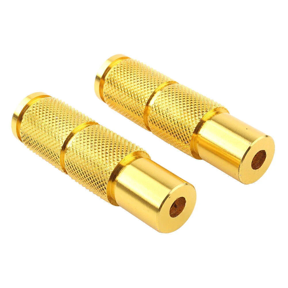 Yellow Rear Set Footpegs for Universal Motorcycle Bike Racing