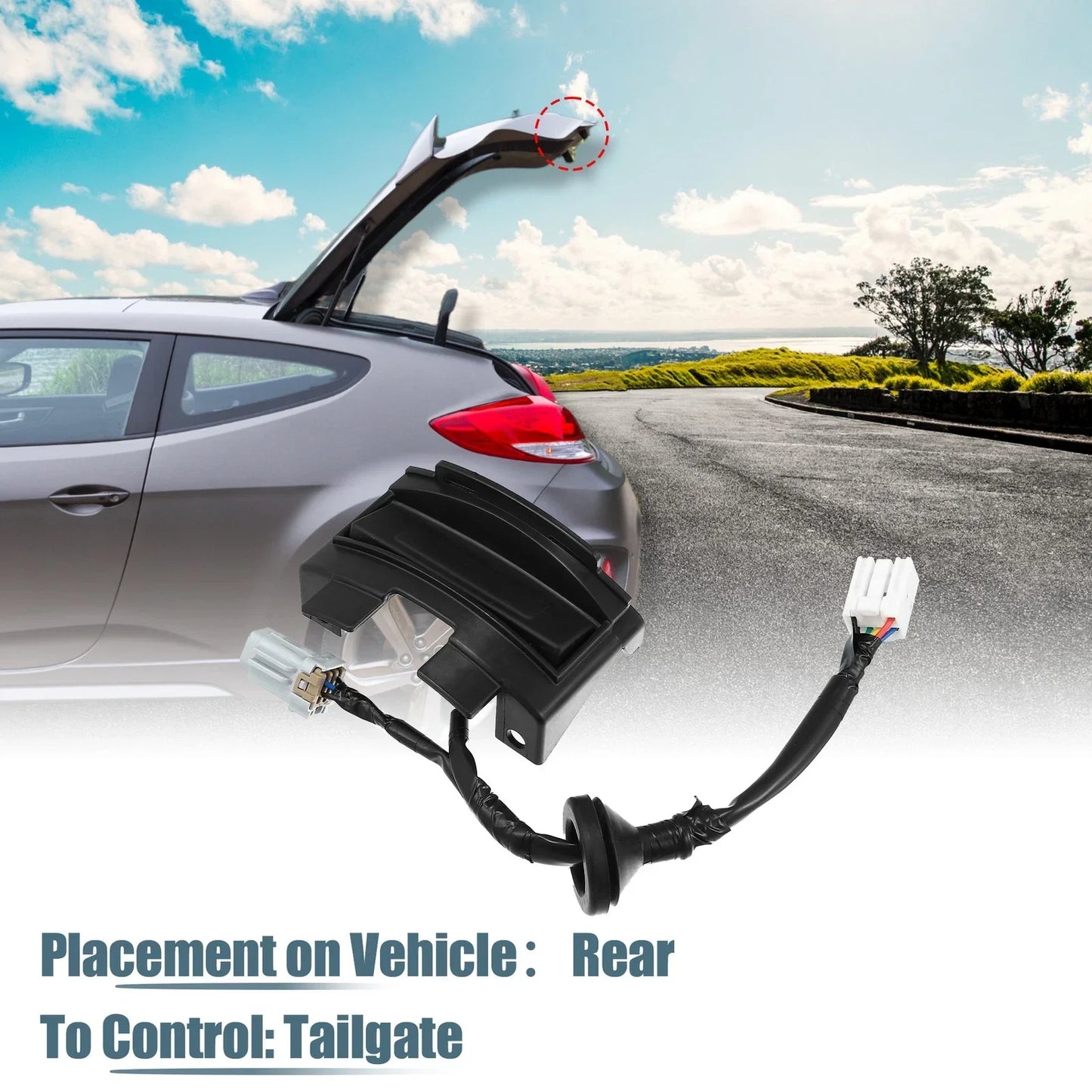 Rear Trunk Tailgate Cover Switch for Hyundai Veloster (2012-2017)