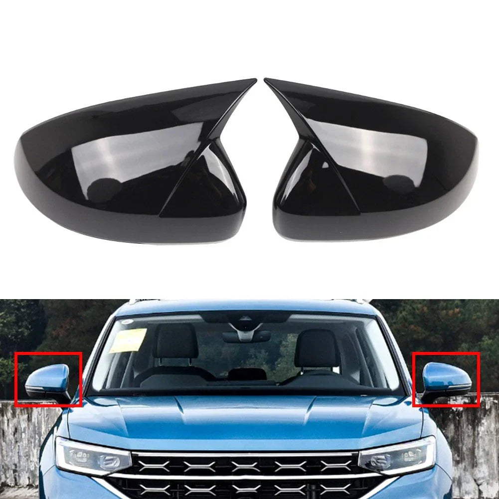 Side Rear View Mirror Cover for VW Tiguan Tharu T-Cross (2019-2023)