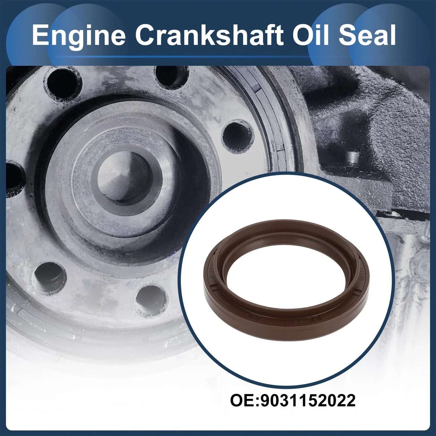 Front Crankshaft Oil Seal for Lexus LX 450 1996-1998 4.5L (1996-1998)